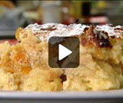 Lemon bread and butter pudding recipe